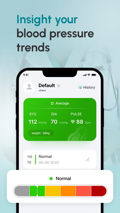 Smart Blood Pressure Diary Screenshot