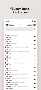 Filipino-English Dictionary screenshot #4 for iPhone