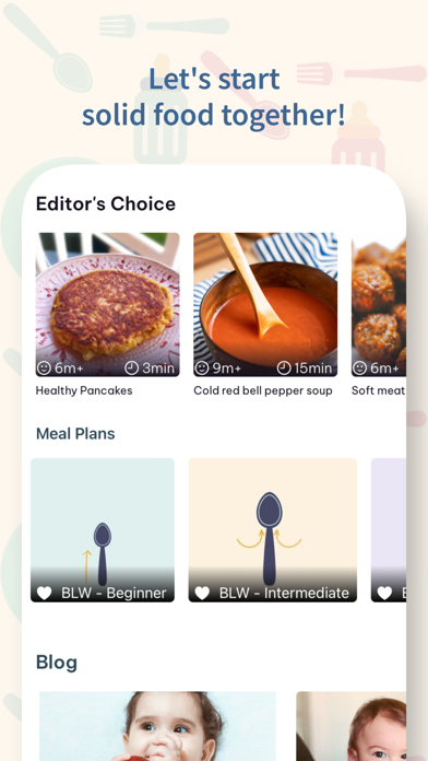 Little Foodie: Start Solids Screenshot