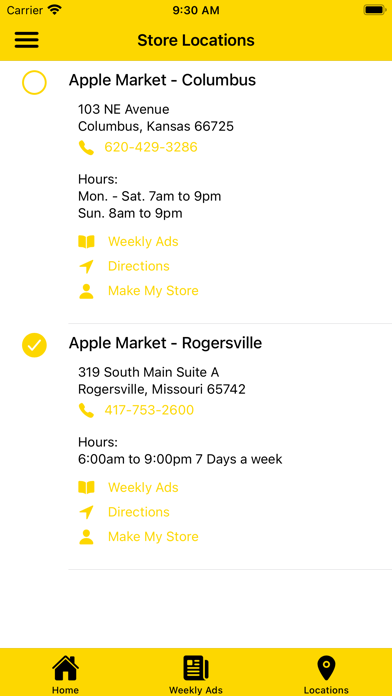 Apple Market Screenshot
