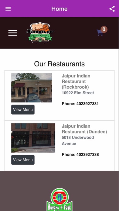 Japiur Indian Food Screenshot