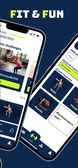 Game screenshot WorkoutBattle apk