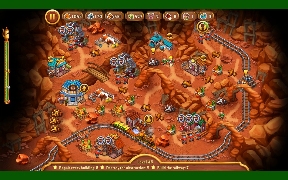 #6. Golden Rails: Road To Klondike (macOS) di: Alawar Entertainment, Inc