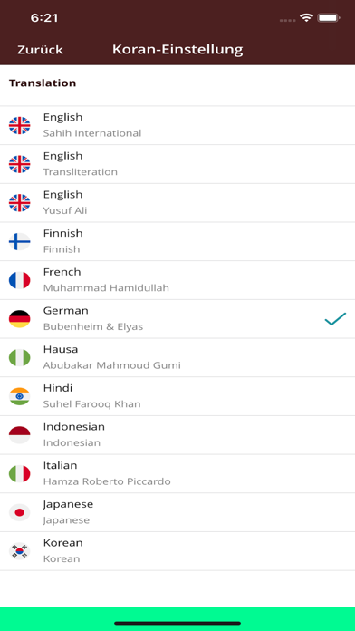 Koran auf Deutsch - Al-Quran Screenshot