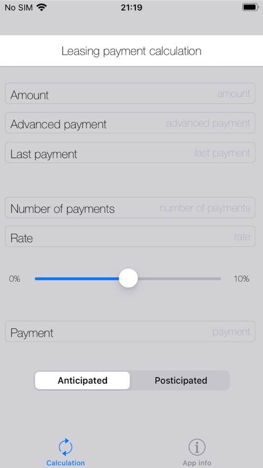 #1. Leasing Calculators (iOS) 由: Fabrizio Bacchin