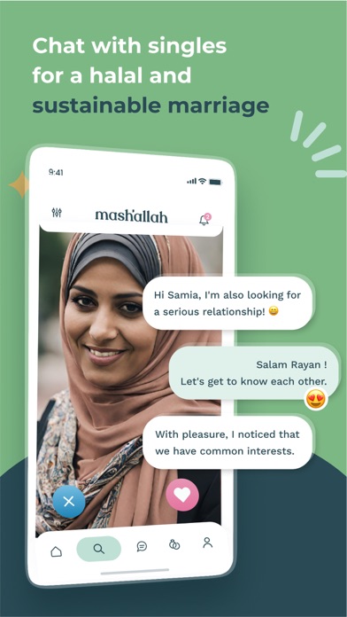 Mashallah - Muslim dating Screenshot