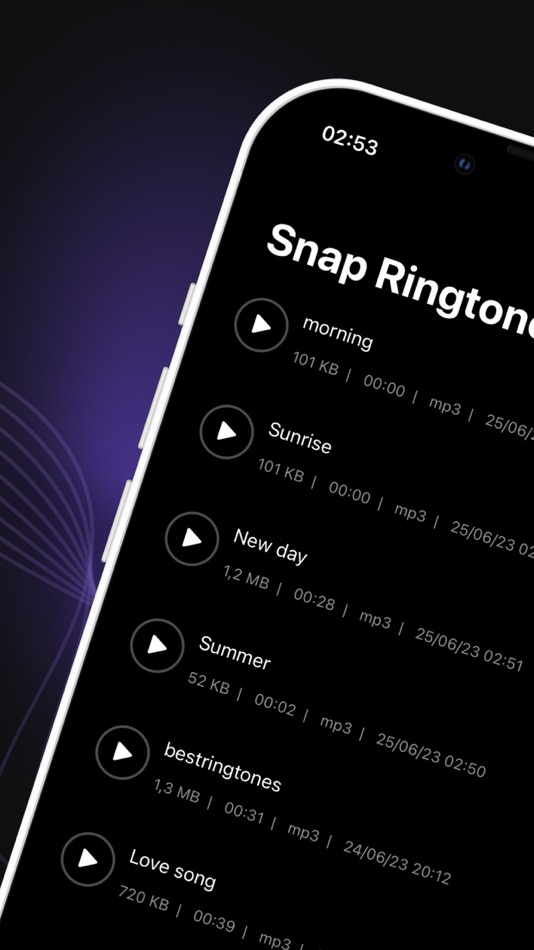 #1. Ringtone Maker - SnapRingtone (iOS) Podle: NGOC DO BICH