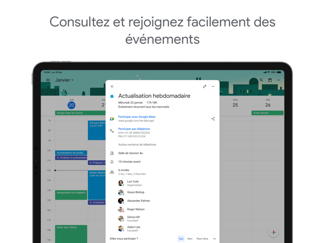 ‎Google Agenda : organisez-vous Capture d'écran