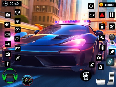 パトカーの運転：警官ゲーム - パトカーシミュレータのおすすめ画像3