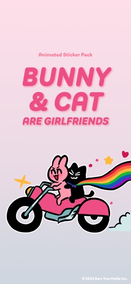 Bunny & Cat are Girlfriendsのおすすめ画像1