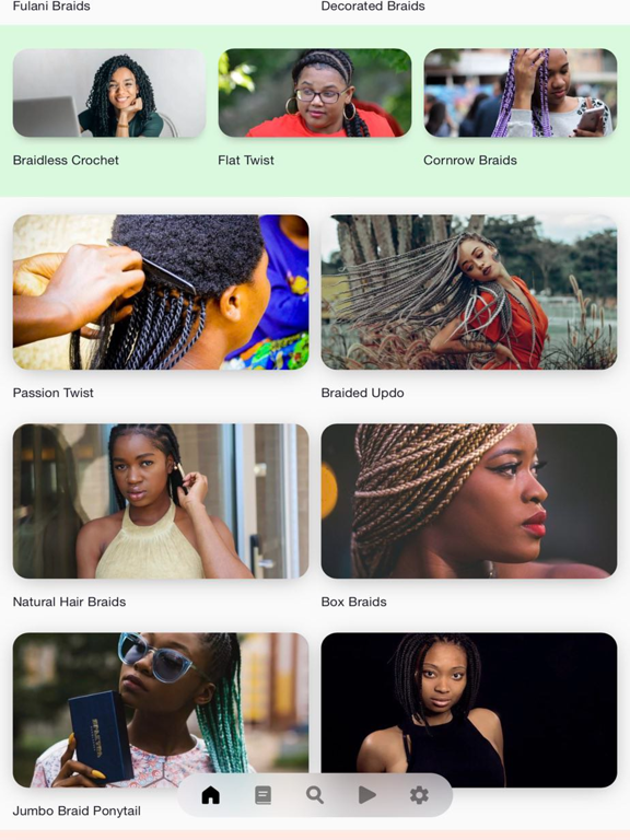Screenshot #5 pour Africaine Tressespour Femme