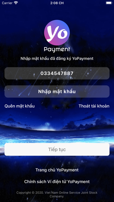 Yopayment Screenshot