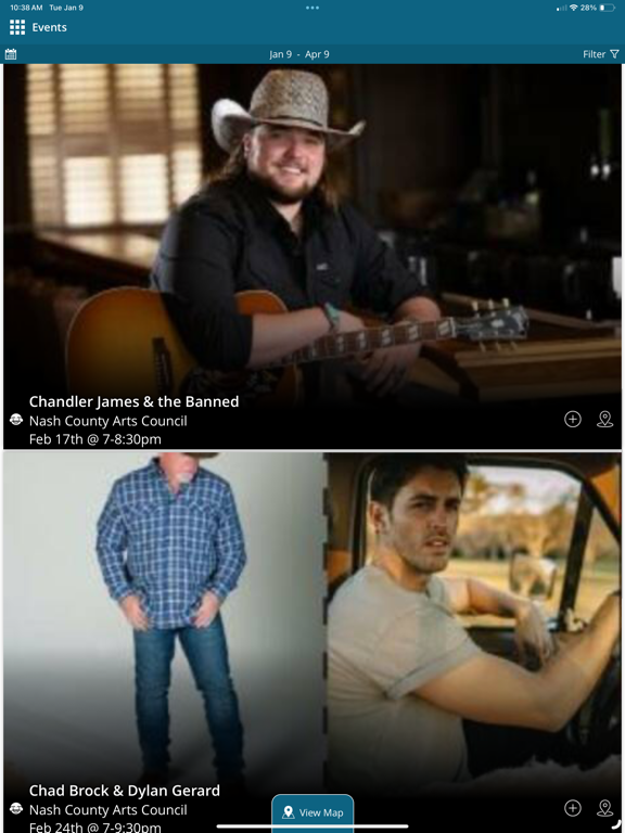 Explore Nash County iPad screenshot 6 - Travel app