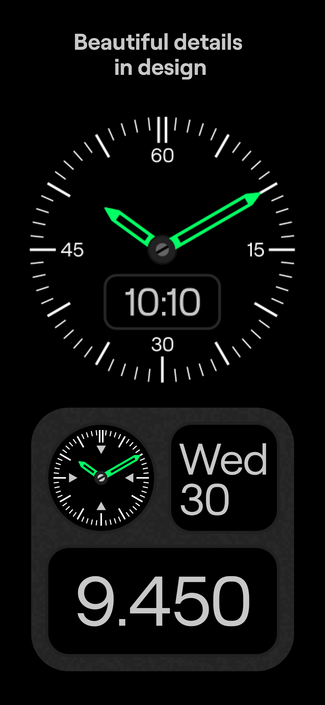 Timedash Widget