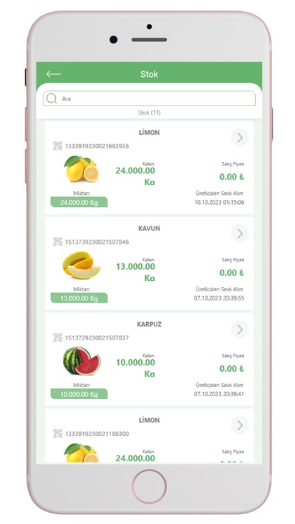 Cupe Mobil Muhasebe, Hal Kayıt