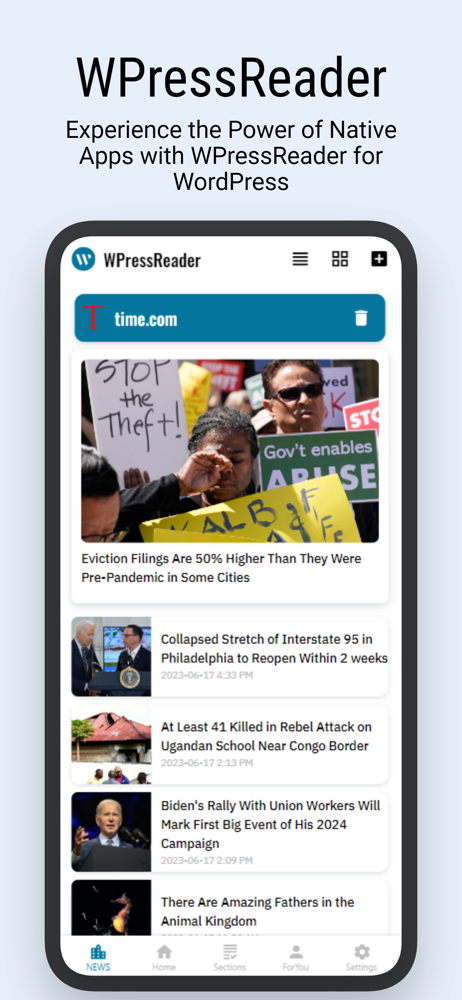 WPressReader screenshot 3