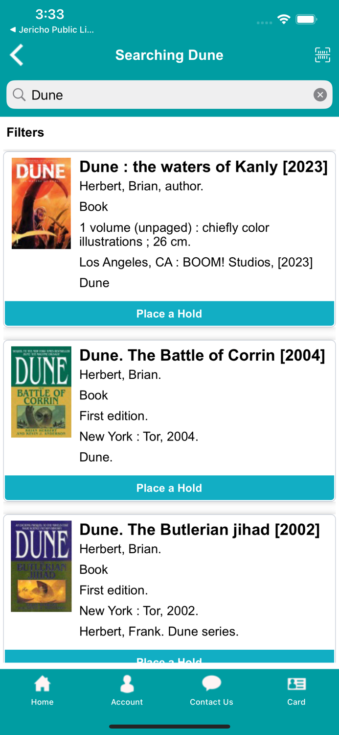 Bridges Library Café Mobile