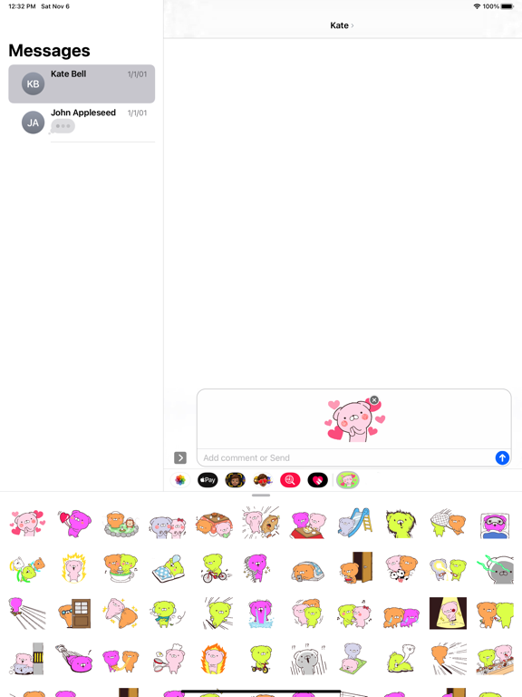 Screenshot #4 pour Daily Dog 2 Stickers pack