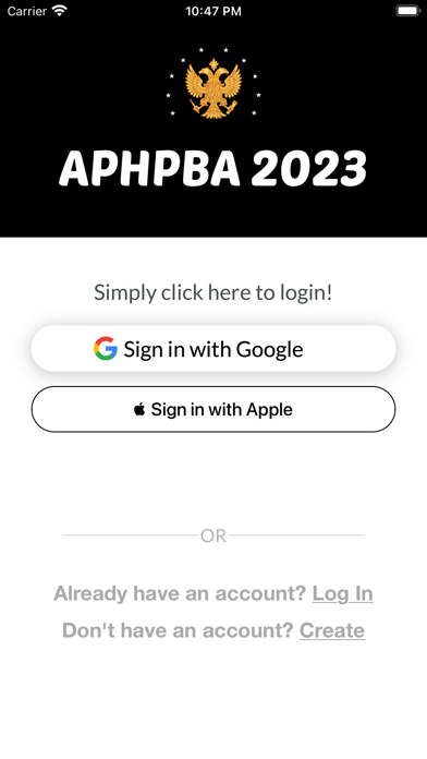 APHPBA 2023 Screenshot