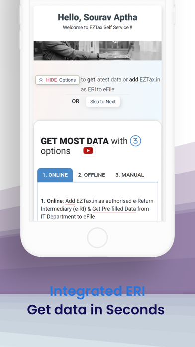Income Tax Filing App | EZTax Screenshot