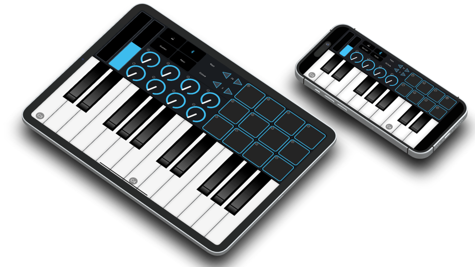 #1. MIDI-Controller (iOS) 由: Yugal Sharma