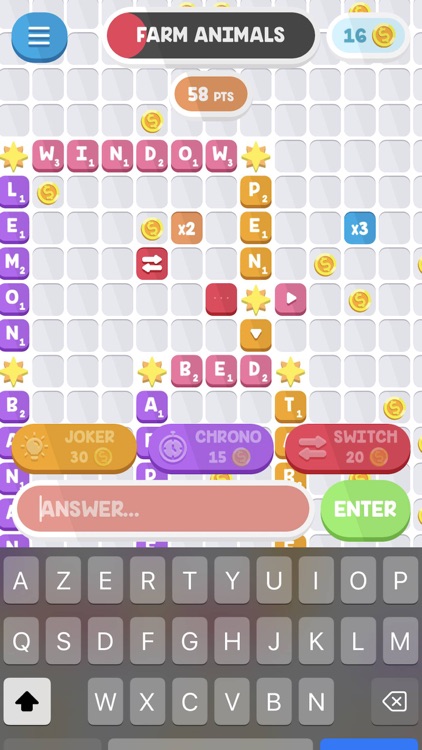 Grid List - Categories game