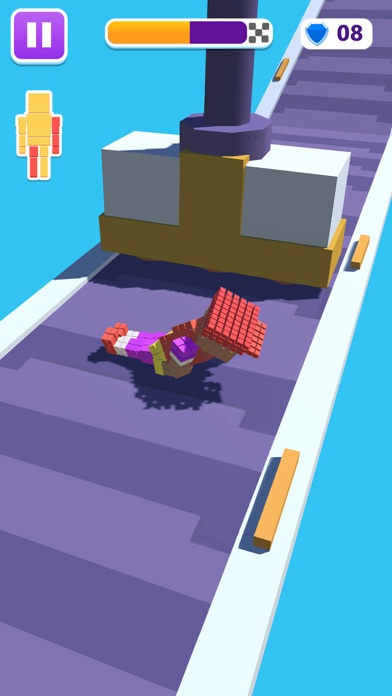 Trap Rush 3D-Tricky Maze Run Screenshot