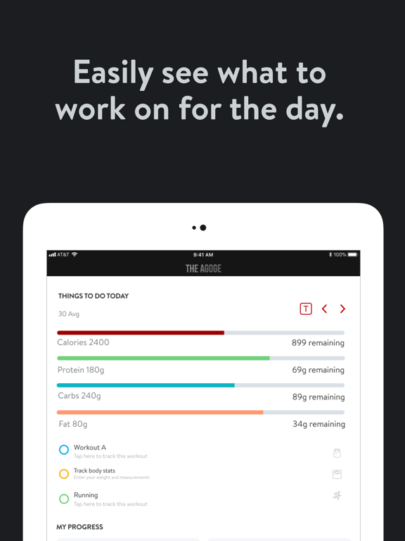 The Agoge iPad screenshot 4 - Health & Fitness app