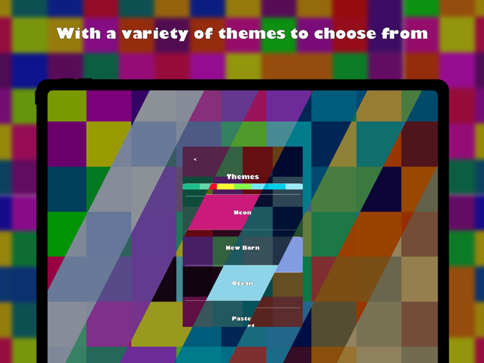 Rainbow Grid Logic Game