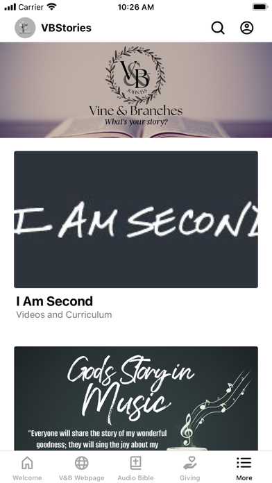 Vine & Branches Stories Screenshot