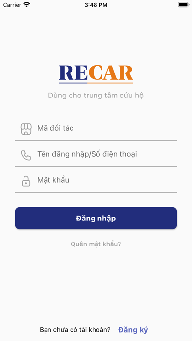 ReCar - Đối Tác Screenshot