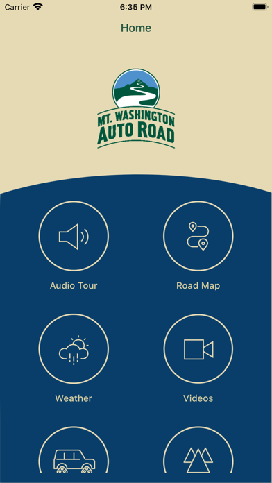 Mt. Washington Auto Road App Screenshot