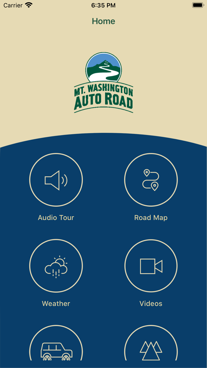 Mt. Washington Auto Road App