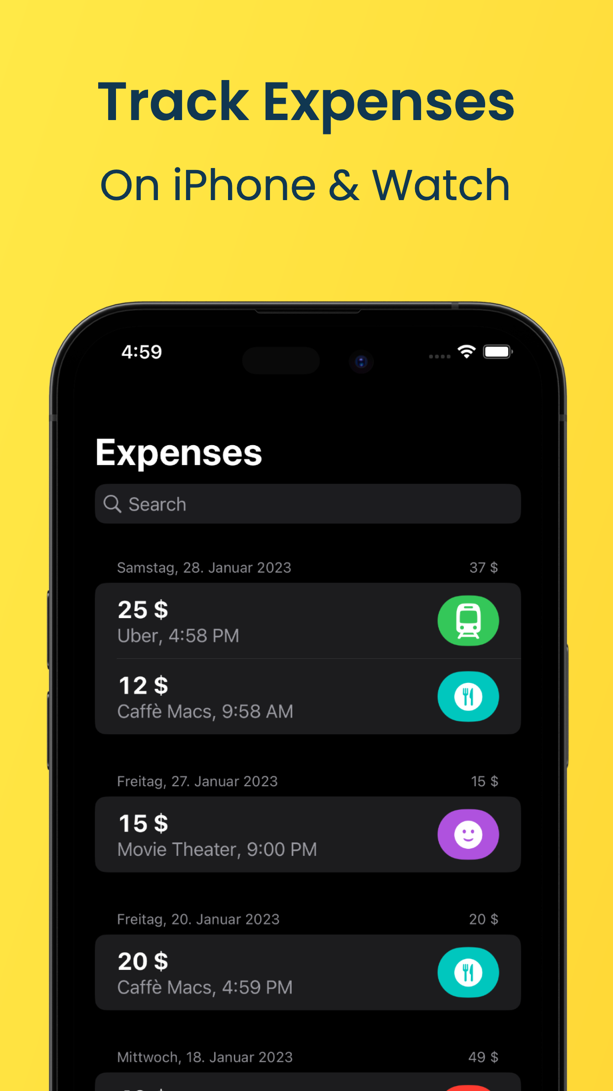 Expense Tracker & Money