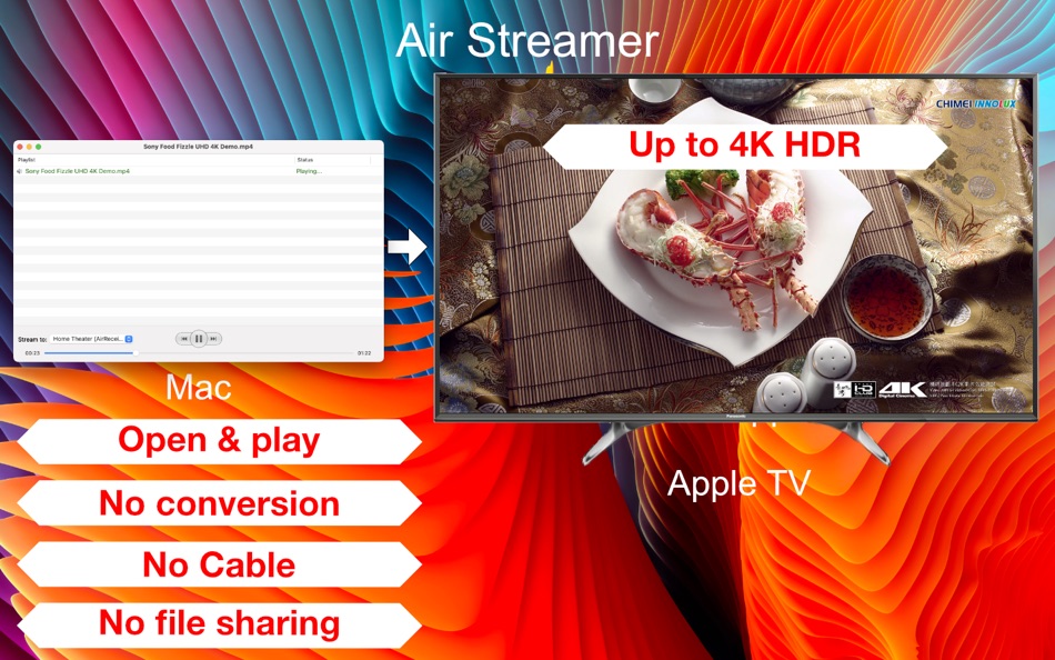 AirStreamer - for Apple TV - 2.0 - (macOS)