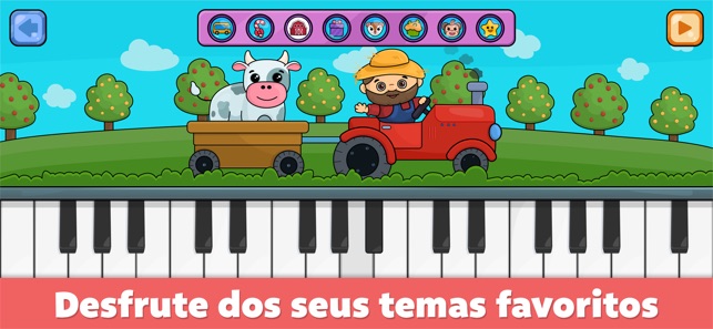 Piano Crianças Música Canções – Apps no Google Play