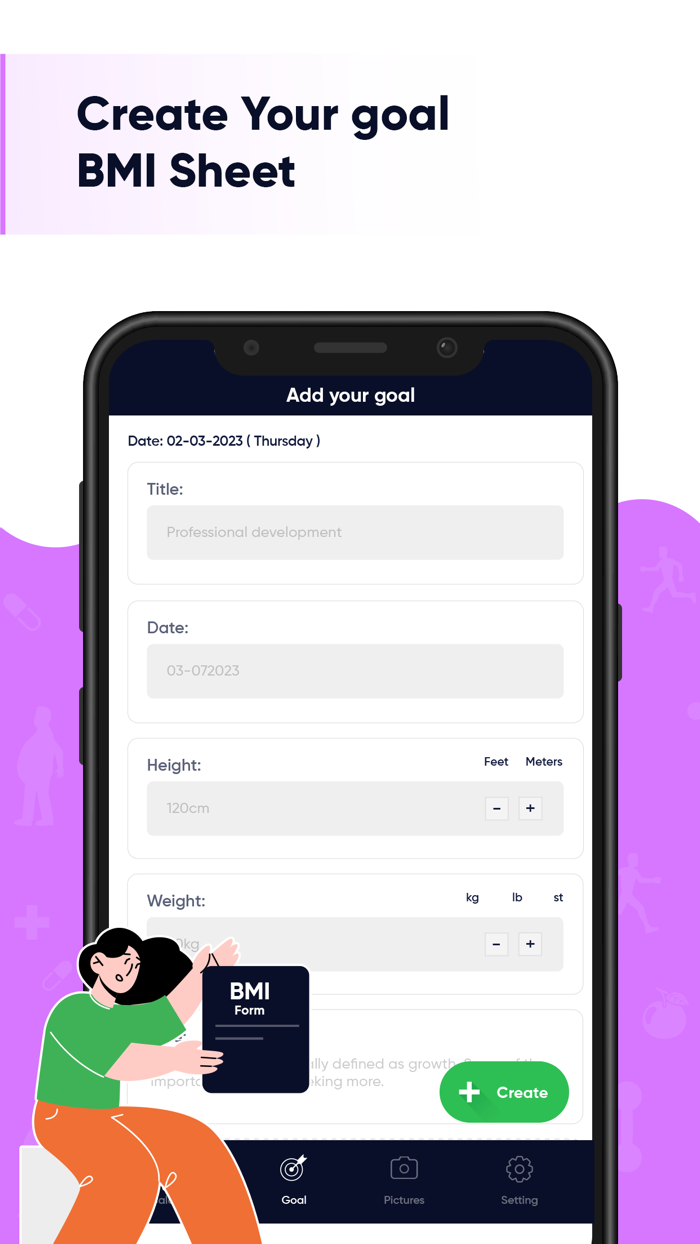 BMI Calculator - Fitness Track