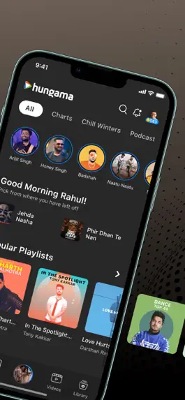 Game screenshot Hungama: Movies Music Podcasts apk