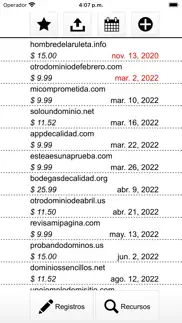 dominios iphone screenshot 1