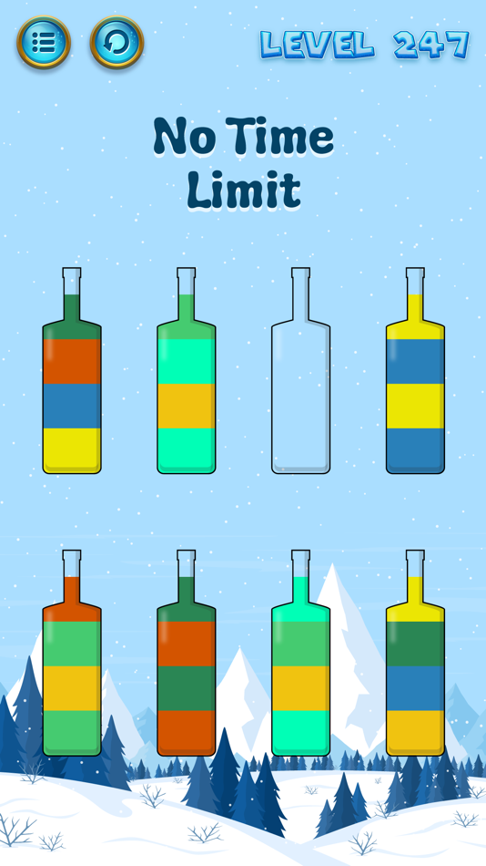 #7. Water Sort Puzzle Bottle Game (iOS) Podle: Kavita Gabani