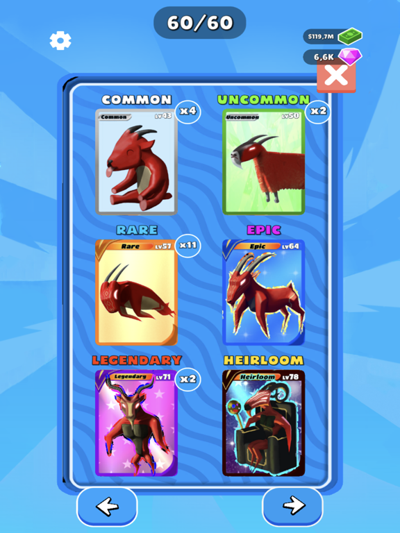 Card Evolution: TCG hyper game iPad screenshot 5 - Games app