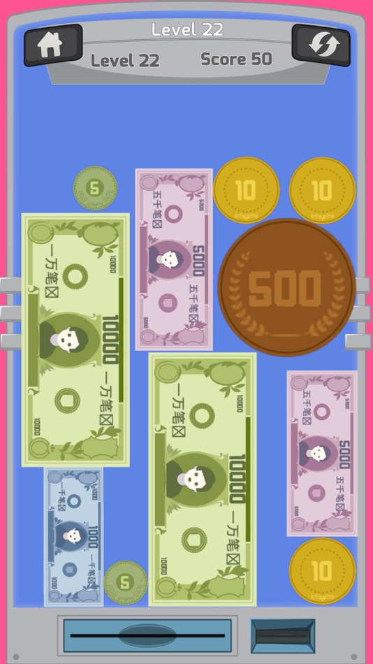 #4. Money Drop Puzzle Challenge (iOS) 由: Syed Usman Shah