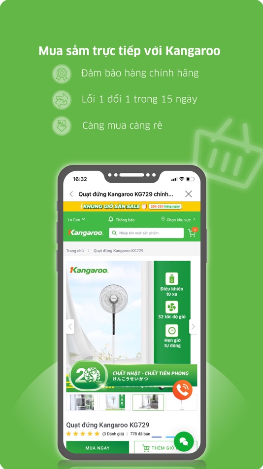 #1. OneKangaroo (iOS) 由: Kangaroo Technology Joint Stock Company