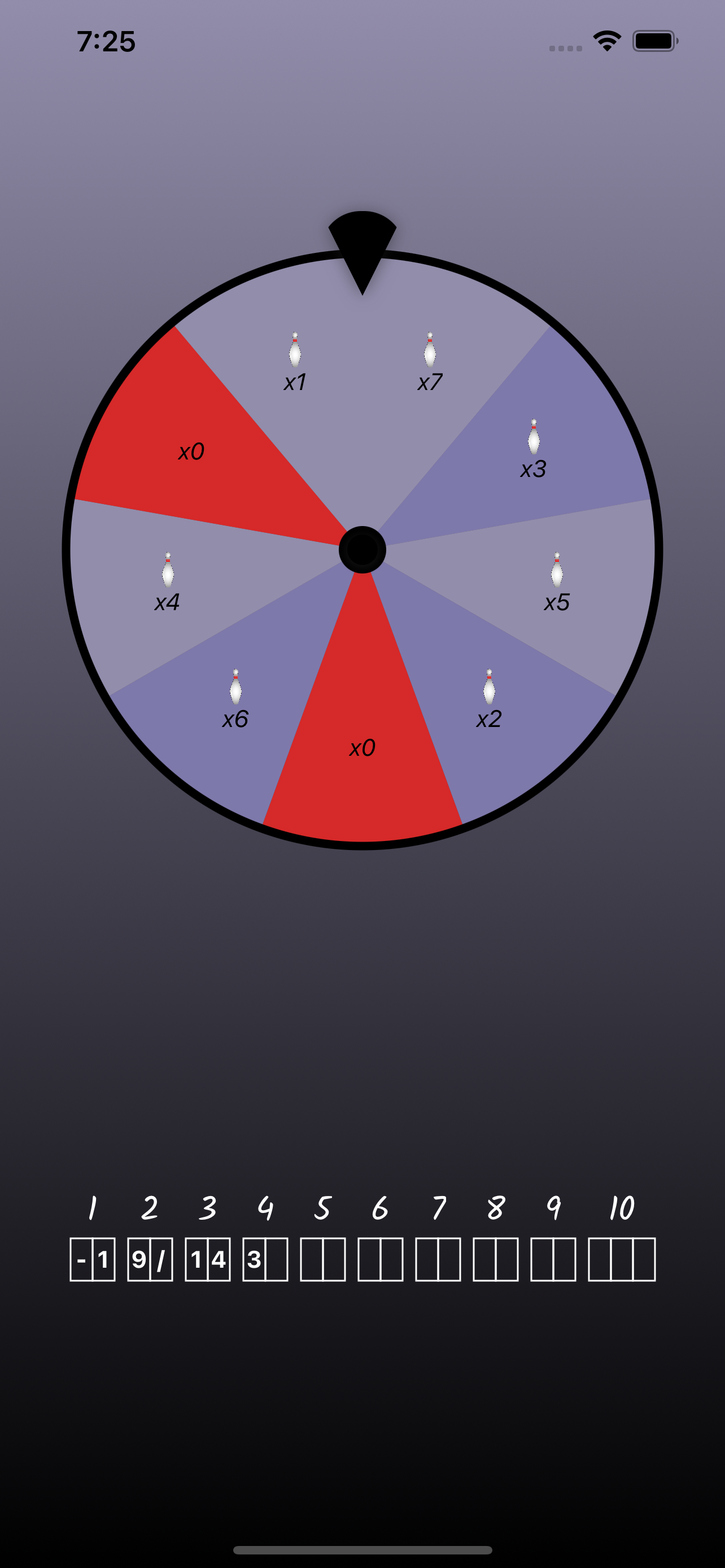 Ruota da bowling