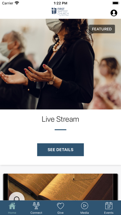 Screenshot 1 of First Baptist of Land O' Lakes App