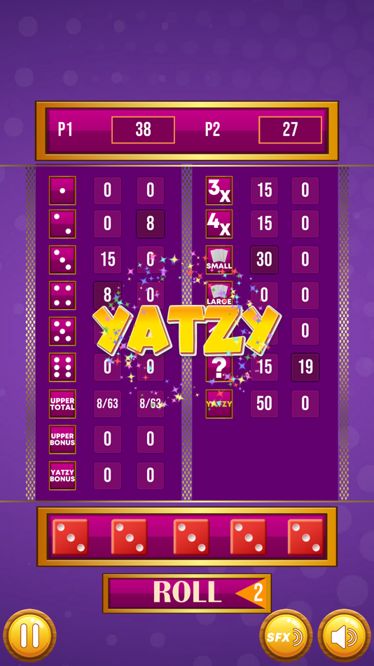 #7. Yatzy - Offline Dice Game (iOS) 由: APPZITTER TECHNOLOGIES LLP