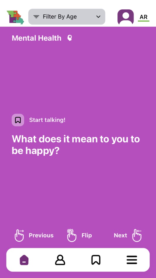 #5. Connect With Me Convo Starters (iOS) 由: Missouri Department of Health and Senior Services