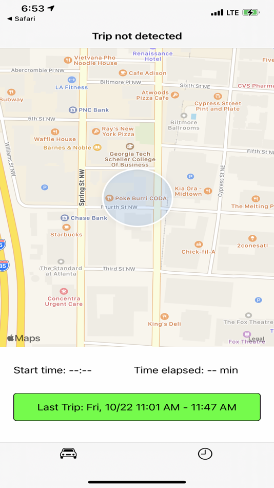 #1. Commute AutoTracker (iOS) 由: Yizra Ghebre