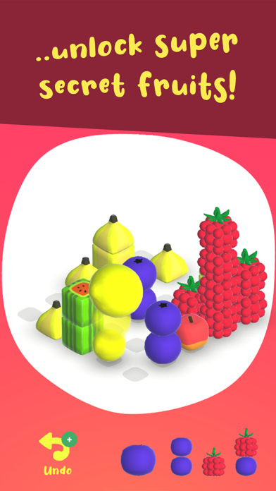 Chunk Fruits - Match-3 Puzzler Screenshot