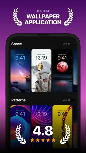 Скриншот Эстетичные Обои－Фон для Айфона на iPhone 1